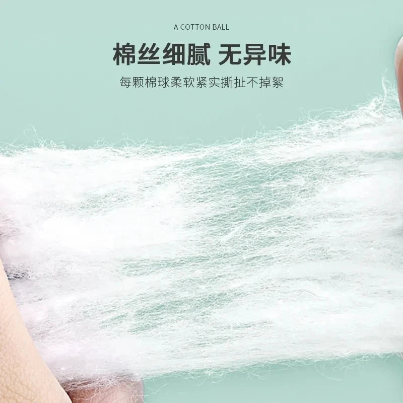 100PCS Nail Art Cotton Balls Nail Polish Remover Cleaning Tool UV Gel Nail Tips Cleaner Manicure Accessories