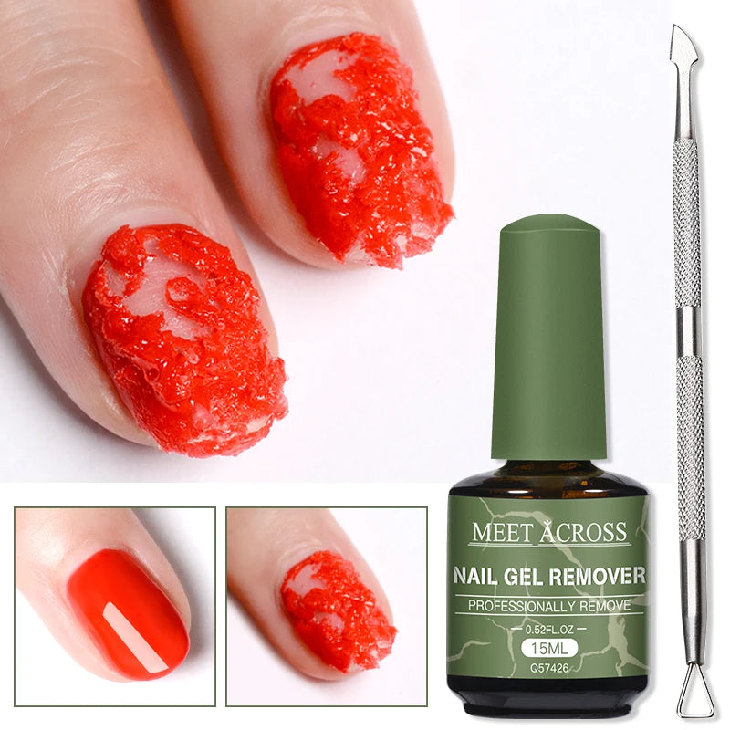 1/3pcs Magic Fast Nail Gel Polish Remover Set Burst Nail Gel Quickly Removes Soak-Off Nail Remover Varnish for Manicure Pedicure